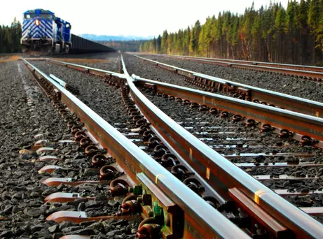 railroad steel ties